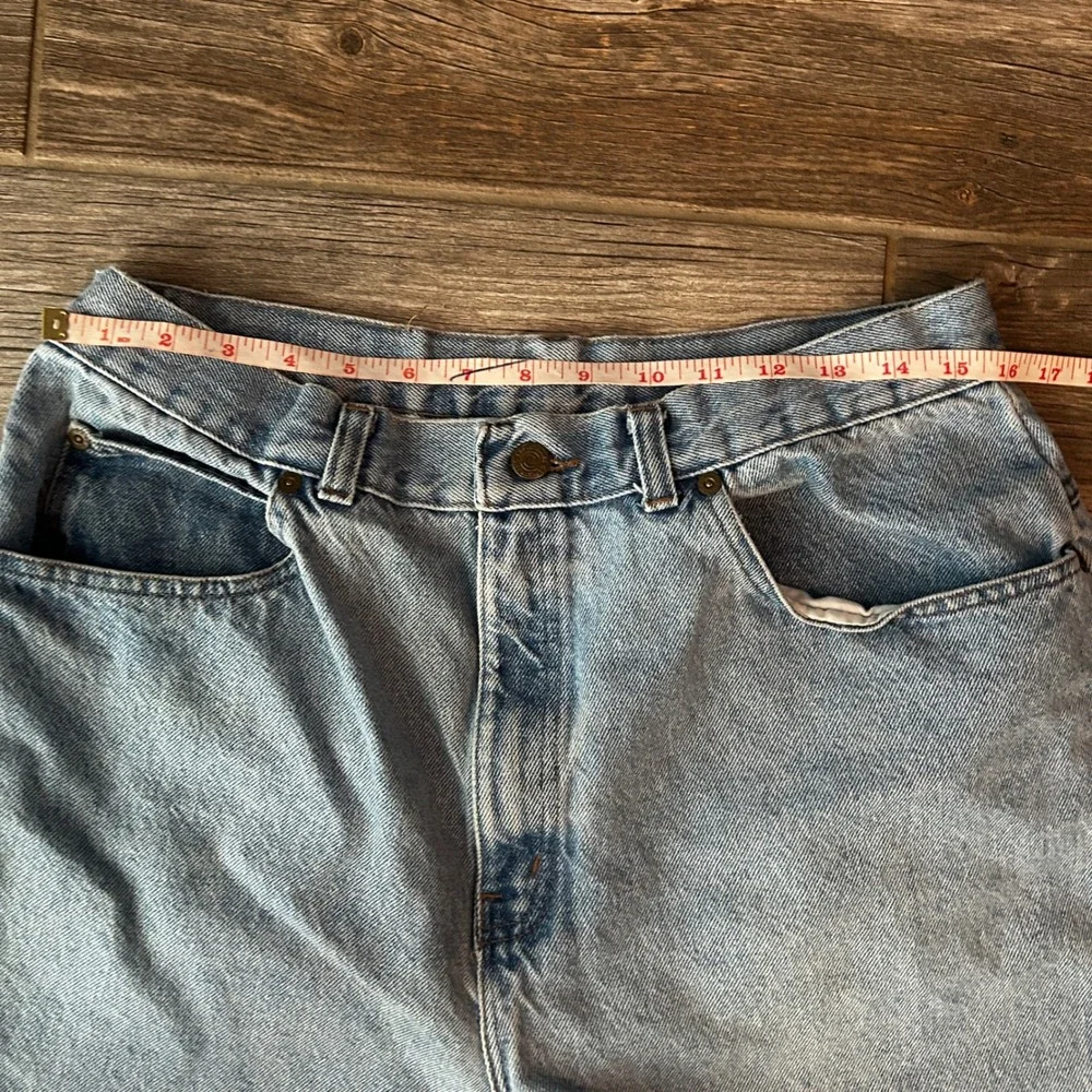 Vintage Relaxed Fit Light Wash‎ Denim Shorts Men's Size 36 Casual Summer Jorts
